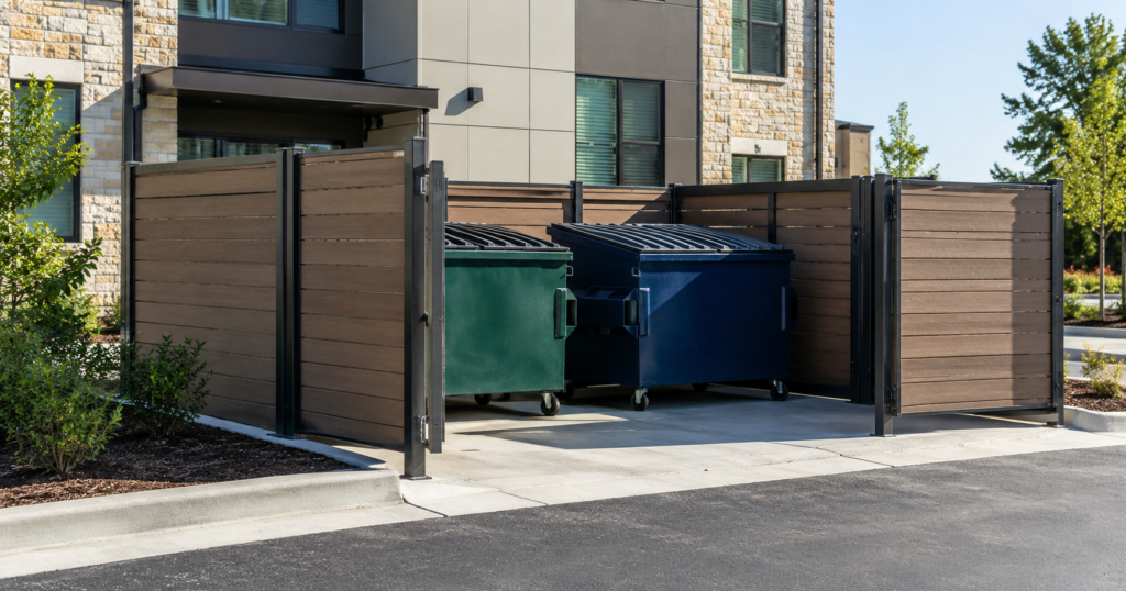 Commercial Dumpster Enclosures